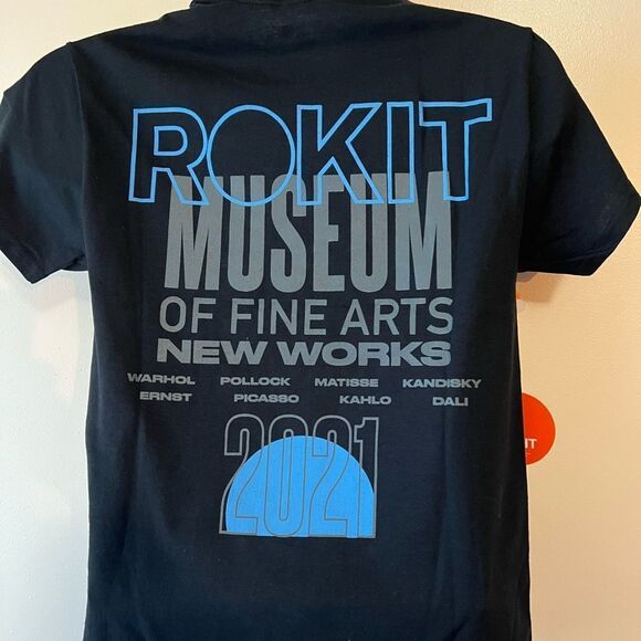 Rokit All So Simple T-shirt Sz S - Picture 3 of 3